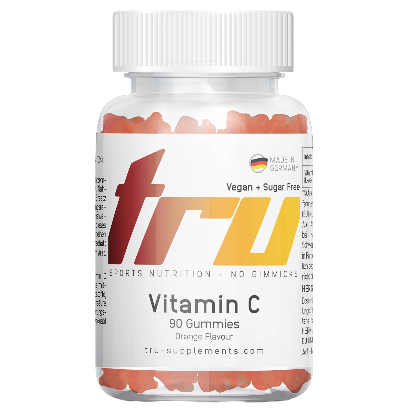 Vitamin C - 90 Gummies - Orangengeschmack | TRU